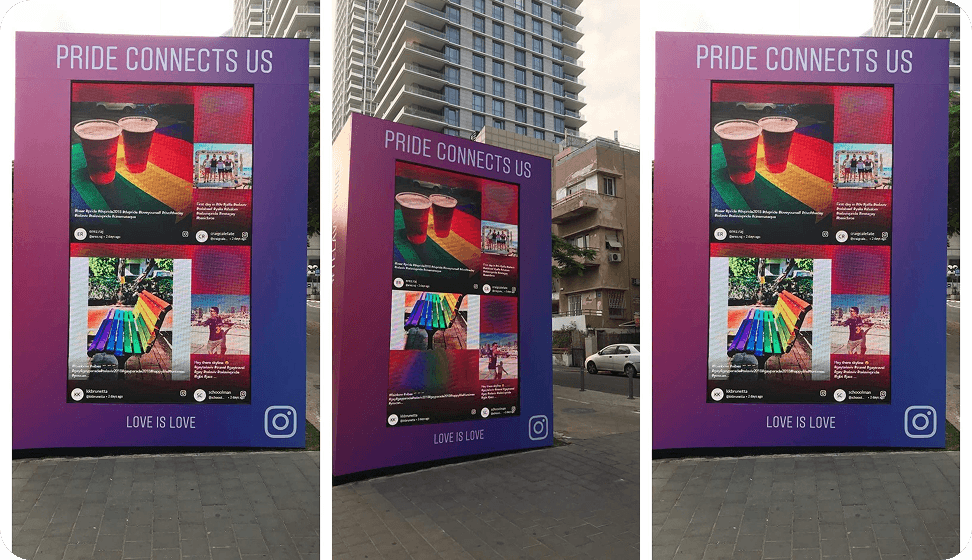 Instagram Digital Signage