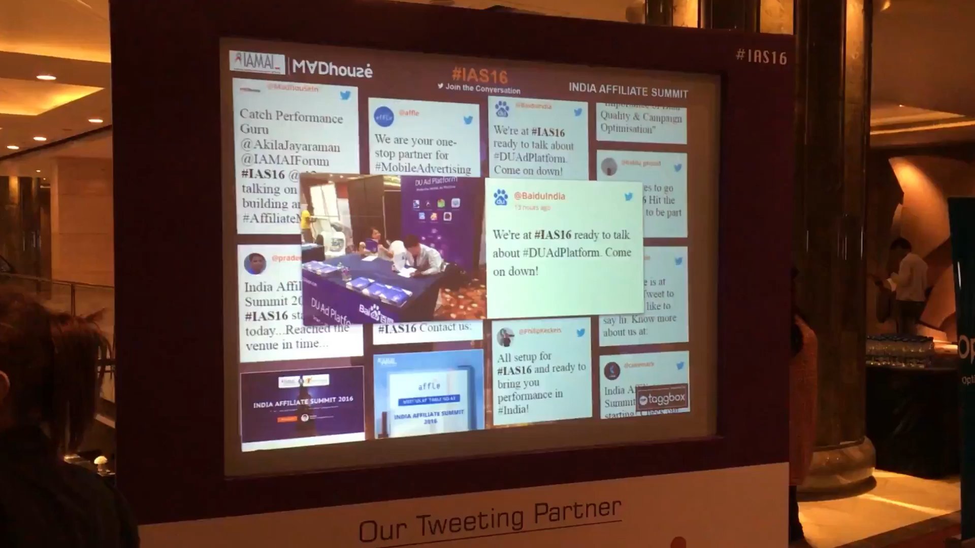 Twitter wall